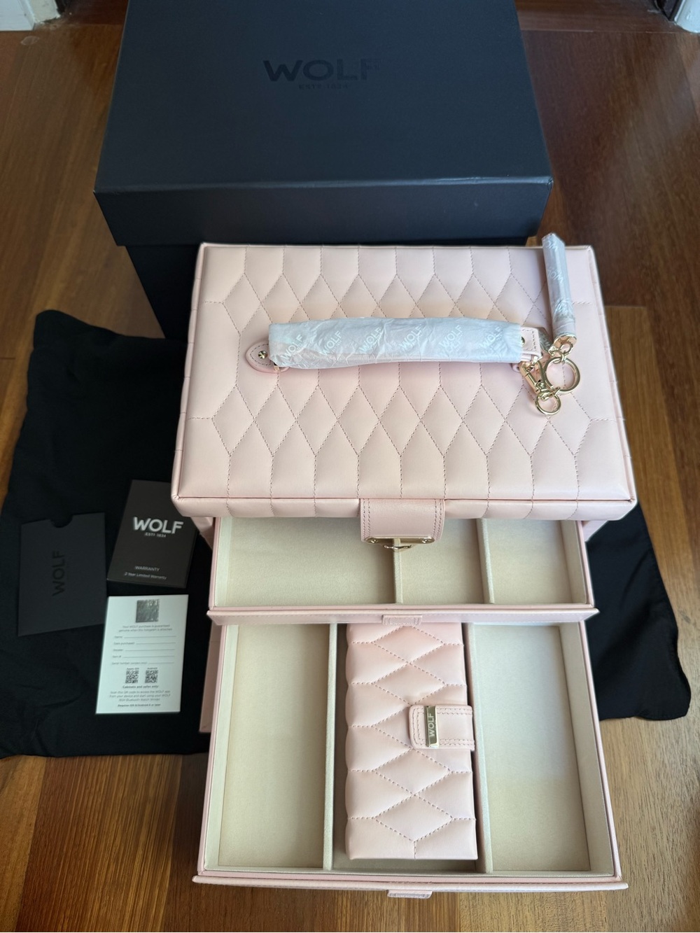 WOLF Caroline Medium Jewelry Case